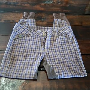 PIPER by SmartPak plaid full seat breeches, 34L, used good condition